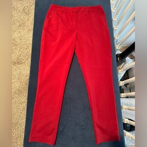 Stylish Wine colored Pants with Studded Pockets